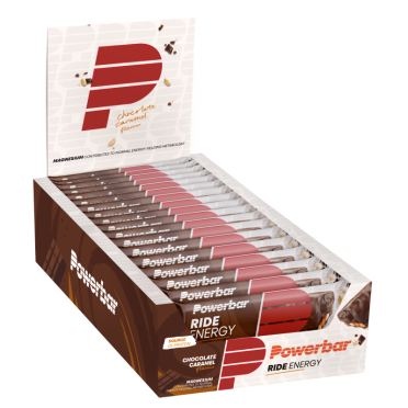 Powerbar Ride energy bar chocolade caramel 18 x 55 gram 