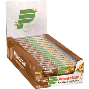 Powerbar Natural protein bar zoute pinda 24 x 40 gram 