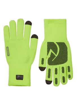 SealSkinz  Anmer Ultra grip knitted fietshandschoenen neon geel 