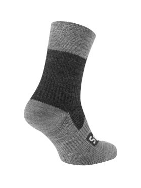 SealSkinz Bircham waterpoof mid lenght sock black 