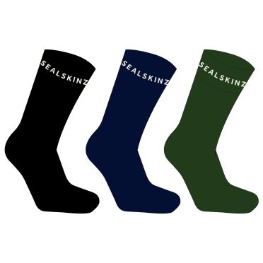 Sealskinz Suffield Solo Merino fietssok 3pack 