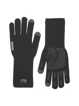 SealSkinz Skeyton waterproof all weather ultra grip knitted fietshandschoen black unisex 