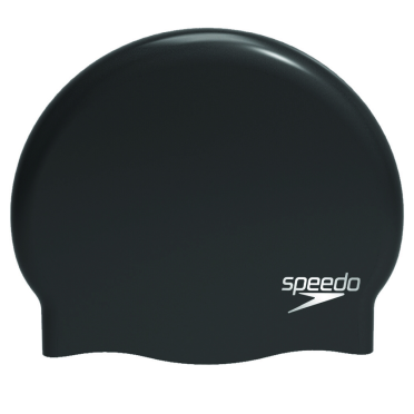 Speedo moulded silicone badmuts zwart p12 