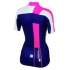 Sportful Gruppetto fietsshirt donkerpaars/roze dames  SP1345-313