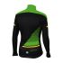 Sportful Gruppetto partial WS fietsjack zwart/groen heren  1101695-287