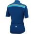 Sportful SF pista fietsshirt korte mouw blauw/geel heren  1101742-433