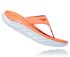 Hoka ORA Recovery Flip slippers oranje/wit dames  1117910-LGBT