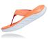 Hoka ORA Recovery Flip slippers oranje/wit dames  1117910-LGBT