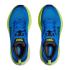 Hoka Bondi 8 hardloopschoenen blauw/groen/wit heren  1123202-ELT