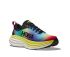 Hoka Bondi 8 hardloopschoenen zwart/regenboog dames  1127952-BKLM