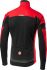 Castelli Transition jacket rood/zwart heren  17505-023