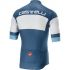 Castelli Ruota fietsshirt korte mouw blauw  19017-062