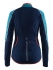 Craft Belle thermo windjersey blauw/gale dames  1903676-2659