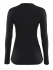 Craft Keep Warm Wool crewneck long sleeve ondershirt zwart dames  1903724-9999