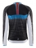 Craft Gran fondo fietsshirt lange mouw heren zwart/wit/blauw  1903988-9659