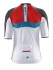 Craft Gran fondo fietsshirt heren wit/rood  1903989-2900