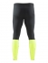 Craft Brilliant 2.0 Thermal Tight hardloopbroek heren zwart fluo geel  1904632-2851Voorraad