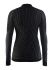 Craft Active intensity crewneck lange mouw ondershirt zwart/granite dames  1905333-999985