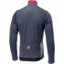 Castelli Double Espresso fietsjacket dark steel blauw heren  19559-070