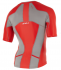 2XU Compression Sleeved Tri Top rood/grijs heren  MT4439aFSC/FRG