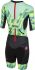 Castelli All out W speed trisuit korte mouw mint/geel/zwart dames  18115-060