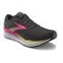 Brooks Ghost 16 hardloopschoenen zwart/wit/roze dames  1204071B074