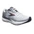 Brooks Ghost 16 hardloopschoenen grijs/wit heren  1104181D130