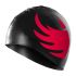 BTTLNS Absorber 2.0 siliconen badmuts Divine Black/Torment Red/Fate White  0318005-009