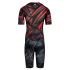 BTTLNS Typhon 2.0 OBLIQUE trisuit korte mouw Divine Black/Torment Red heren  0224009-123