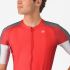 Castelli entrata 6 jersey fietsshirt korte mouw rood heren  4525014-023