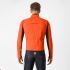 Castelli Alpha Doppio RoS lange mouw fietsjack brilliant orange/black reflex heren  4523505-034