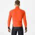 Castelli Alpha Flight RoS lange mouw fietsjack brilliant orange/black reflex heren  4523506-034