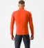 Castelli Entrata lange mouw fietsjack brilliant orange/silver heren  4523508-034