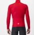 Castelli Entrata Thermal fietsshirt lange mouw rich red/black heren  4523512-645