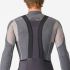 Castelli Espresso bibtight dark gray heren  4524514-030