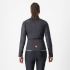 Castelli Fly direct lange mouw fietsjack light black/silver gray dames  4524536-085