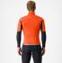 Castelli Gabba RoS 2 korte mouw fietsjack brilliant orange/silver reflex heren  4522512-034