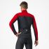 Castelli Estremo lange mouw fietsjack ruby red/light black heren  4524580-017