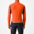 Castelli Perfetto RoS 2 Convertible jacket brilliant orange/silver reflex heren  4522510-034