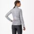 Castelli Squall shell fietsjack silver gray/black dames  4524539-870