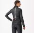 Castelli Squall shell fietsjack light black/silver gray dames  4524539-085