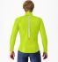 Castelli Squall shell jacket lange mouw electric lime/silver reflex heren  4524507-383