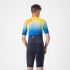 Castelli free sanremo 3 suit short sleeve multicolor heren  8625083-424