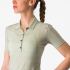 Castelli merino w polo groen dames  4524088-360