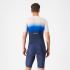 Castelli PR 2 speed trisuit korte mouw blauw heren  8623078-424