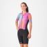 Castelli PR 2 speed suit korte mouwen zwart roze dames  8623083-010