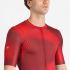 Castelli vortice jersey fietsshirt korte mouw rood heren  4525016-023