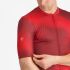 Castelli vortice jersey fietsshirt korte mouw rood heren  4525016-023