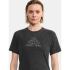 Craft Advanced trail wool ss T-Shirt black/melange dames  1913722-999200