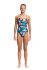 Funkita Split scene diamond back badpak meisjes  FS11G01871